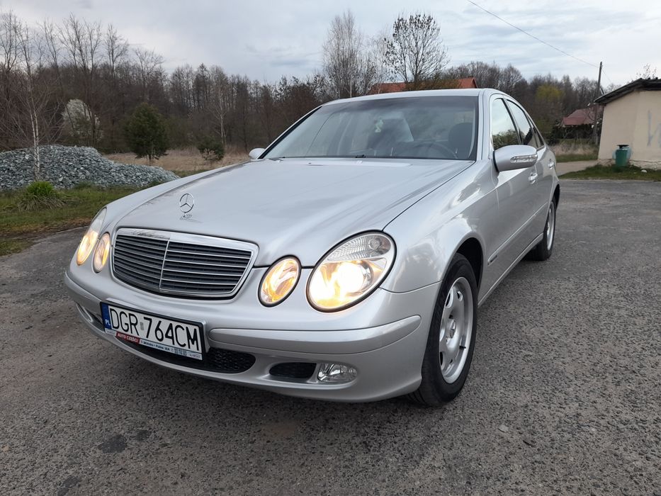 Mercedes w211 1.8 kompressor,bez rdzy.