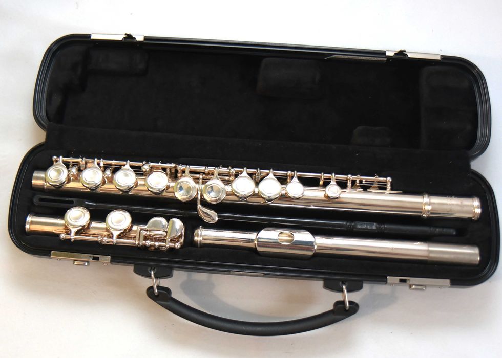 Flauta transversal Yamaha Advantge 200AD em bom estado