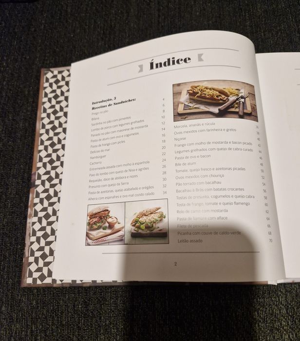 Livro de receitas