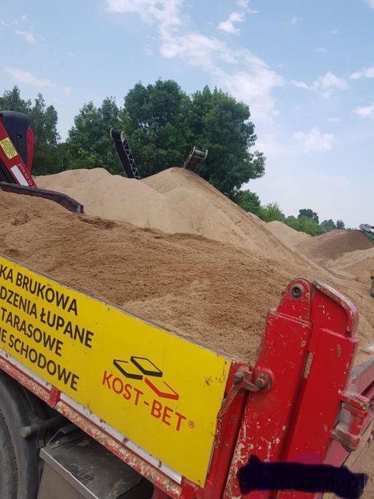Piasek rzeczny pod mixokret