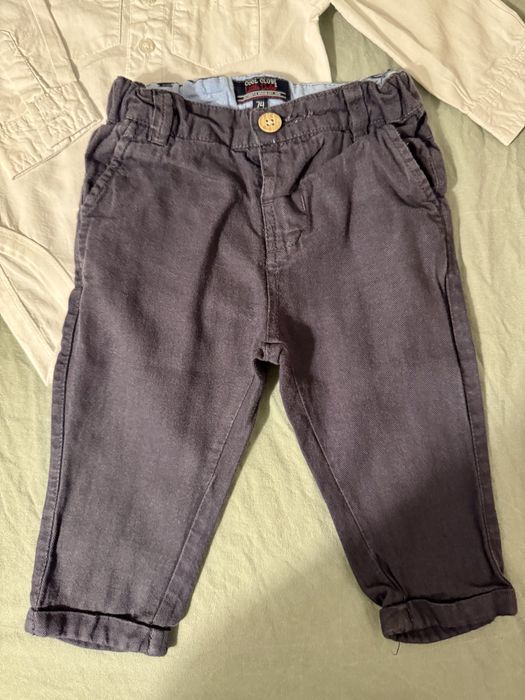 Elegancki zestaw dla chłopca koszula + spodnie