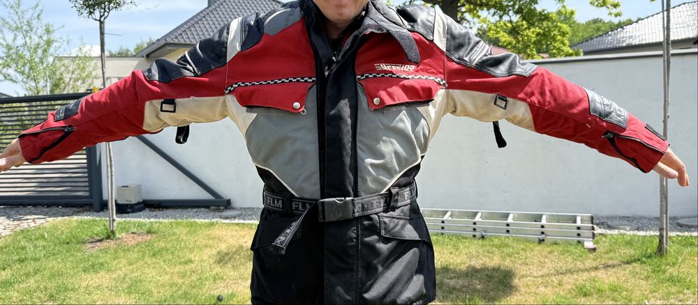 Komplet motocykl kurtka FLM Polo XL spodnie