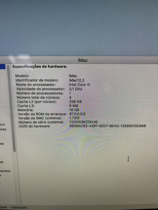 Apple Imac 27” com upggrades