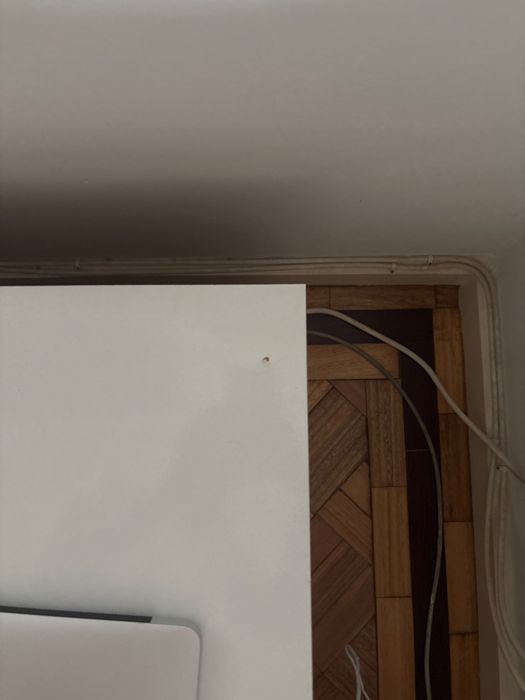 Móvel de Sala Nórdico Branco/Cinza – Compacto & Moderno