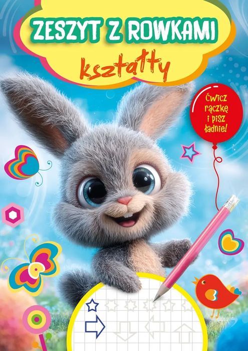 Zeszyt z rowkami. Kształty. Olesiejuk Sp. z o.o.. Nowy Produkt