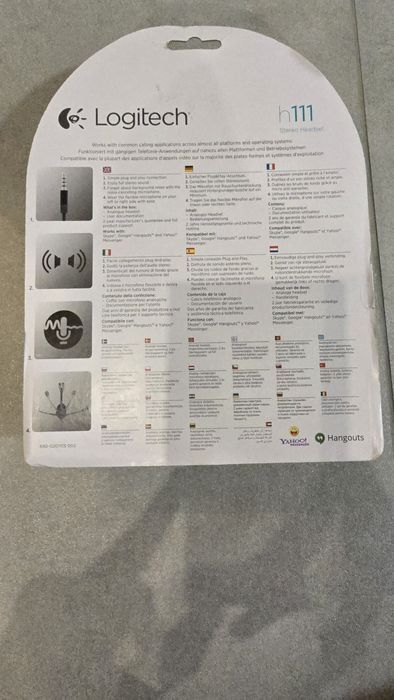 Słuchawki Logitech H111 Jack 3,5