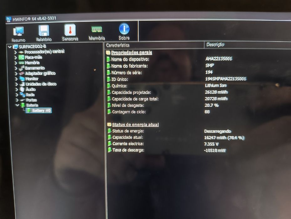 Surface go 8gb/128gb impecável