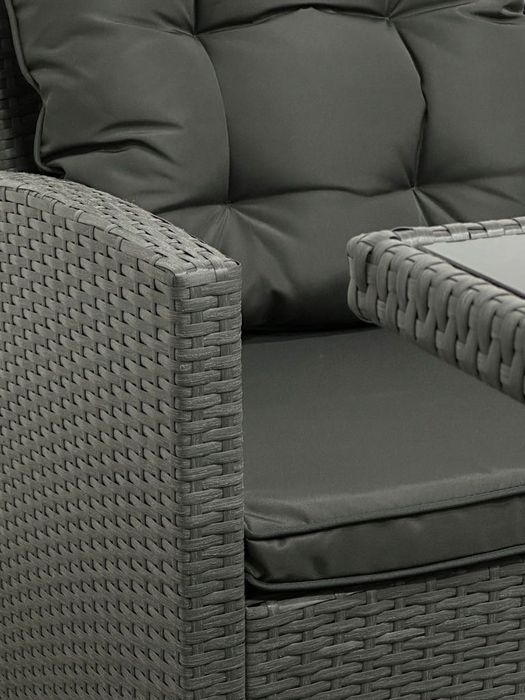 Zestaw Mebli Ogrodowych z Technorattanu SANTIAGO komplet wypoczynkowy