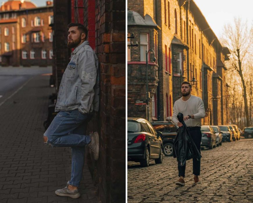 Fotograf Katowice sesja na Tindera i Bumble dla mężczyzn | Śląsk plener studio sesje męskie