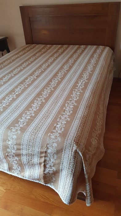 Colcha de algodão cama casal