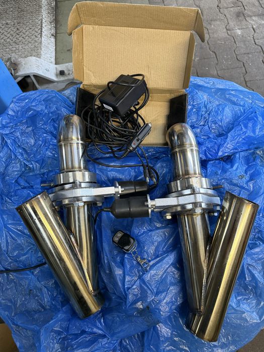 Przepustnice Wydechu Stal Nierdzewna V6 V8 Pilot 57MM 2.25 Cala Tuning Racing