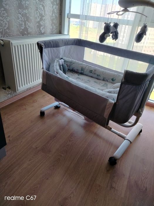 Продам детскую кроватку шезлонг