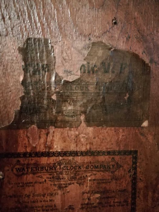 Relógio de capela, estilo gótico - sec XIX