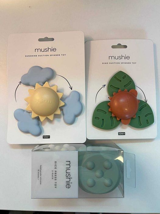 Zestaw mushie (3szt.) NOWE