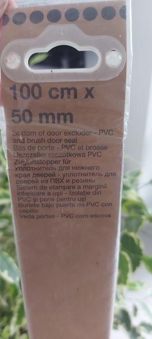 Uszczelka listwa szczotkowa do drzwi Nowa