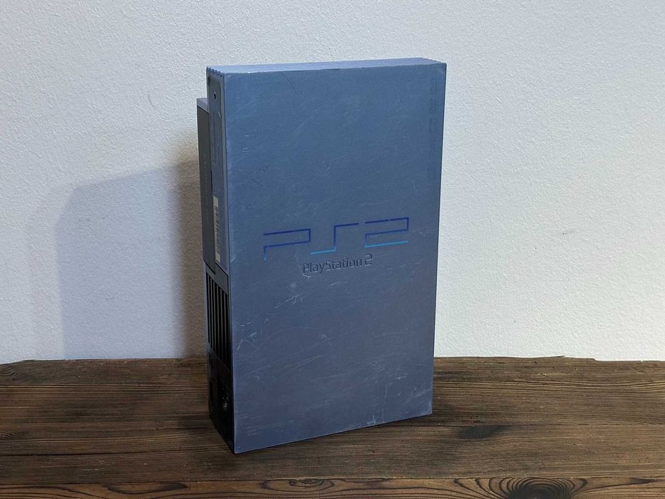 Playstation ( PS2 ) Fat - AQUA BLUE - model 5000x, PAL - świetny laser, plomba!
