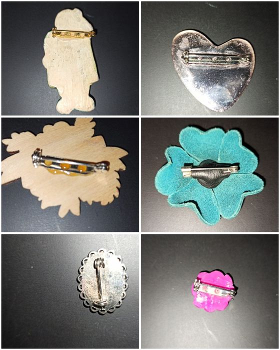 Брошь украшение винтаж ретро handmade