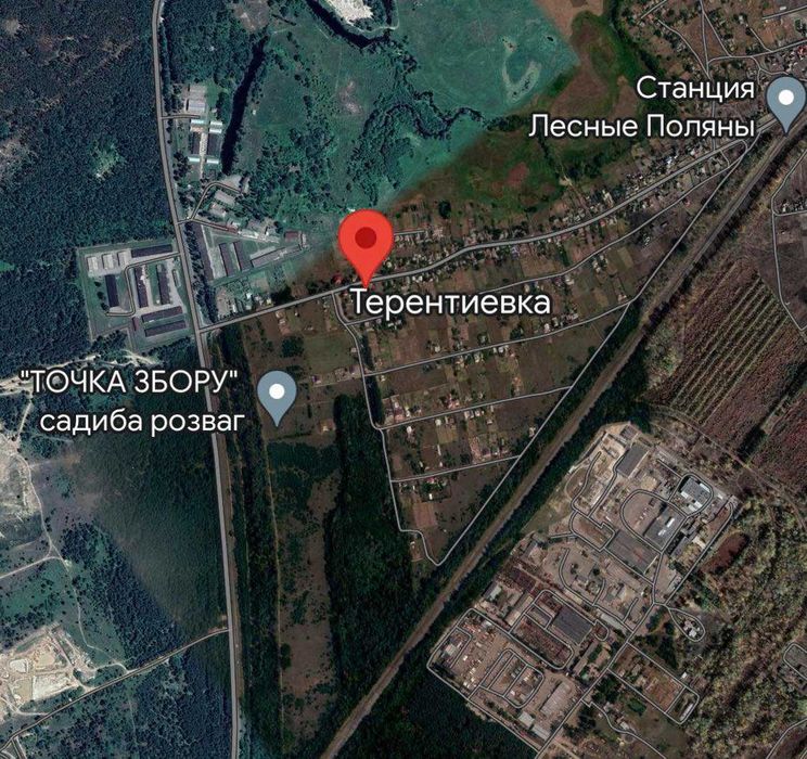 Земельна ділянка під Полтавою, с.Терентіївка, 15 соток.