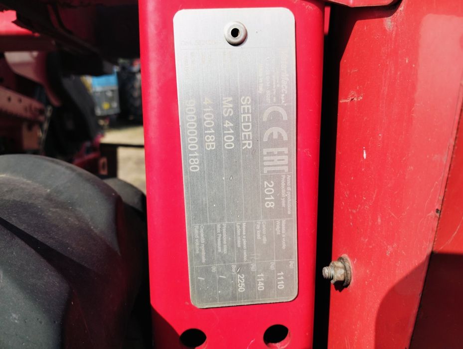 Сівалка дискова MATERMACC, MS 4100, МатерМакк, з візком, навісна, 2018