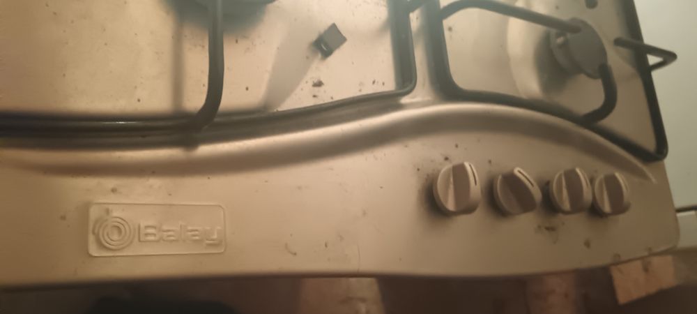 Placa a gás natural com isqueiro elétrico