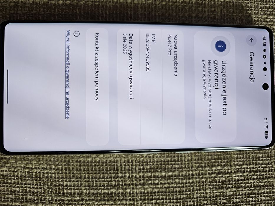 Telefon Google Pixel 7 Pro