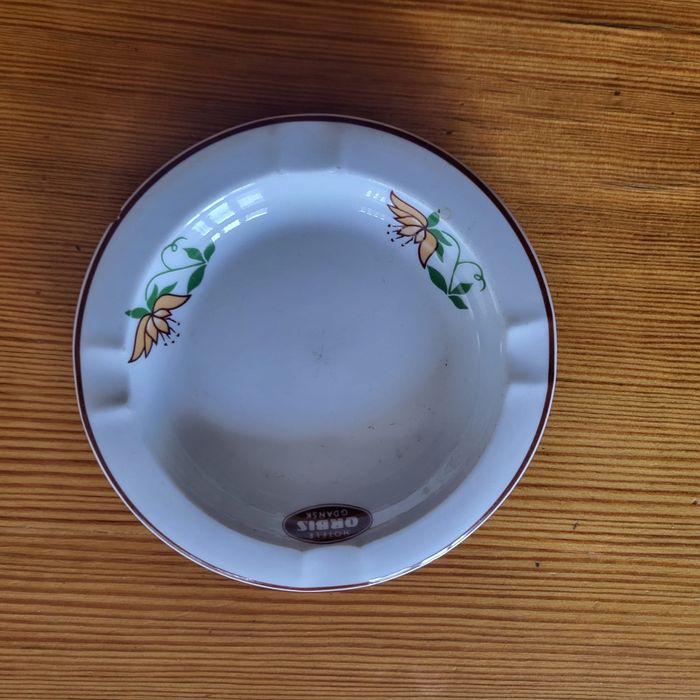 4 szt. Popielniczka PRL Orbis Gdańsk Lubiana