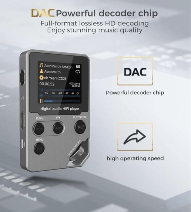 MP3-плеер c Bluetooth C5 Hi-Fi Lossless Audio 8 Гб