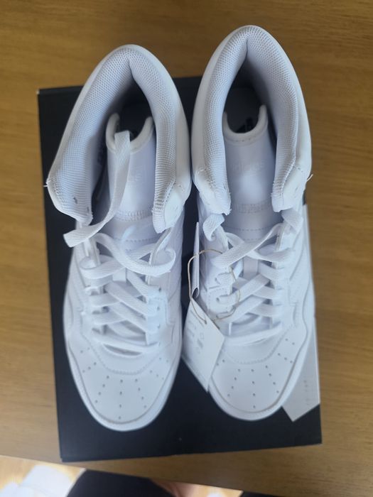 Buty adidas  wysokie białe