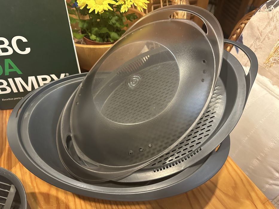 Bimby TM5 com cookidoo, livro ABC e saco de transporte