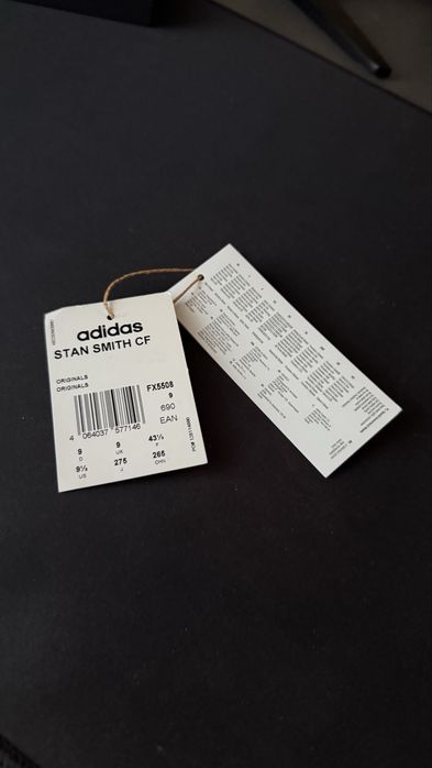 Кросівки Adidas Stan Smith на липучках