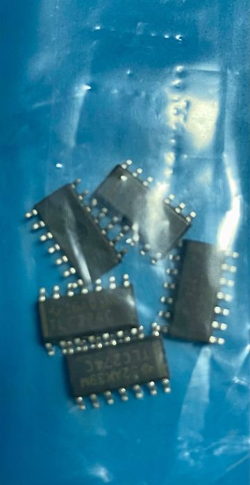 Микросхеми HEF4051BT TLC274C IRFB3306 LM356 LM393 UC3843A