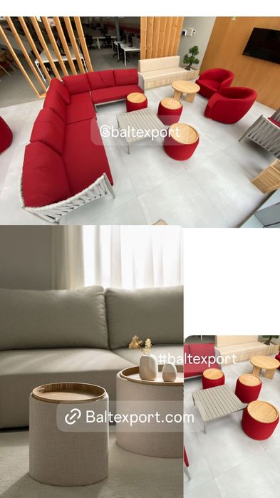Sofá de Recepção Salas de Espera Receção Lugares 1 - 2 - 3 Novo