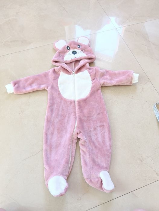 Чоловічок флісовий для дівчинки