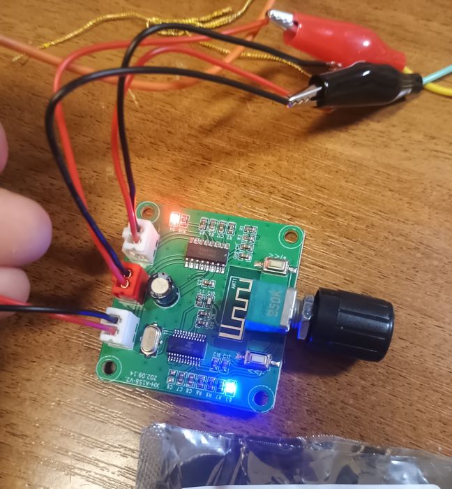 плата Bluetooth +усилитель
