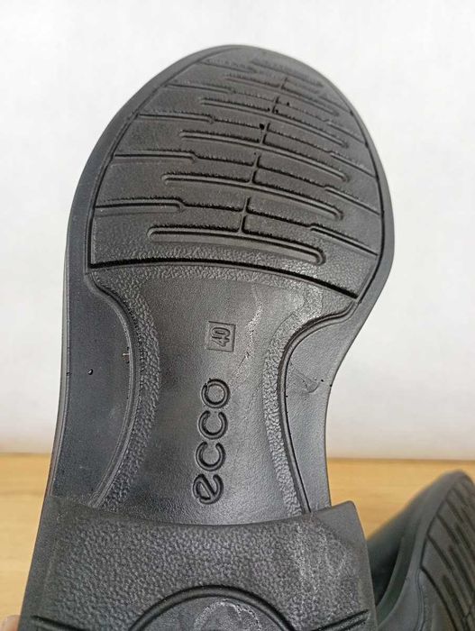 Ecco, męskie półbuty, skóra naturalna, rozmiar 40