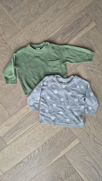2 sweterki H&M rozm. 68