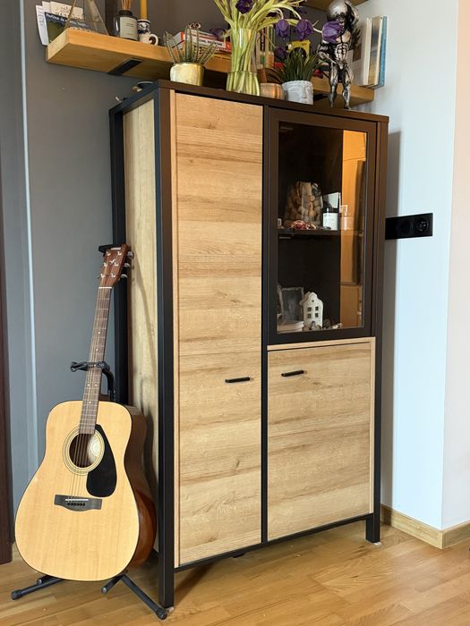 Sprzedam | RTV szafka i witryna w stylu loft