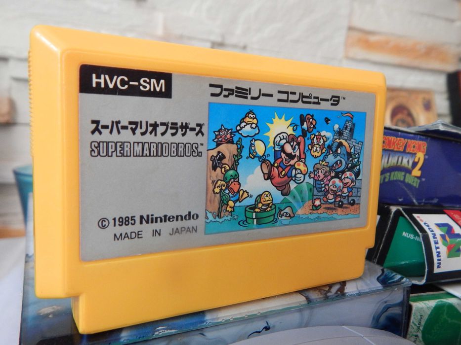 Super Mario Bros. - kartridż Nintendo Famicom (działa na Pegazusie!) z przesyłką - NES - Famicom