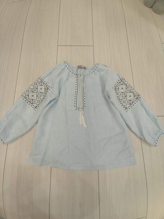Лляна вишиванка 128 розмір