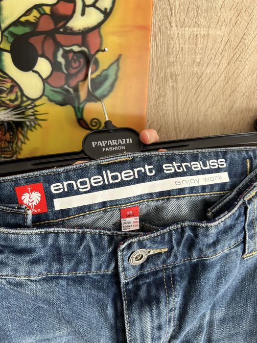 Spodenki Engelbert Strauss szorty jeansowe