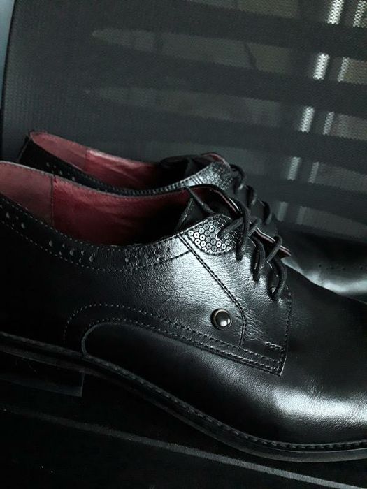 Статусні туфлі з натуральної шкіри, 40-41, Sensor Exclusive
