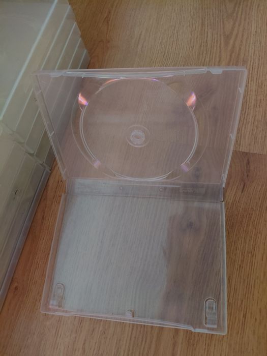 Puste pudełka na płyty CD DVD filmy gry 12 sztuk komplet