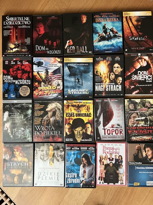 127 plyt DVD - odbior Warszawa