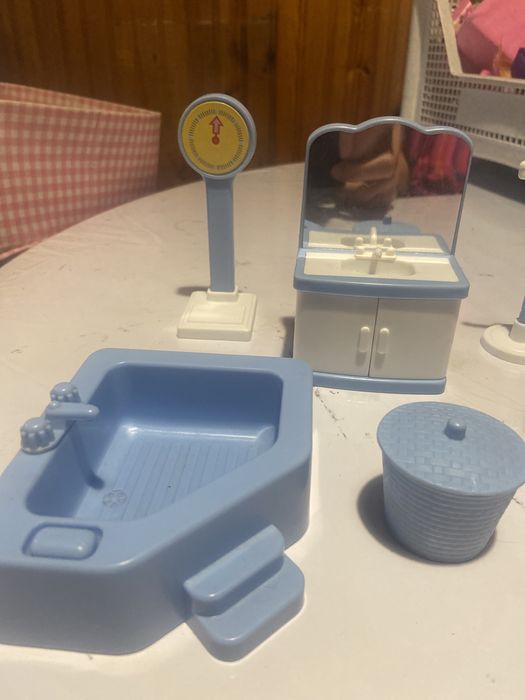 Conjunto casa de banho para brincar