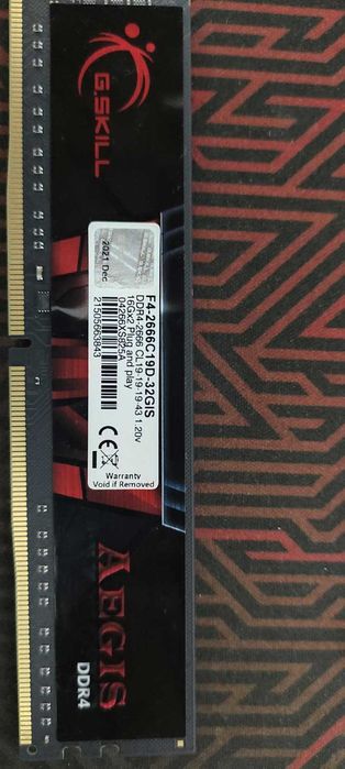 Memória RAM DDR4 32GB