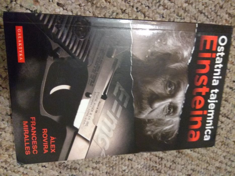 Ostatnia Tajemnica Einsteina – nagradzany thriller (stan db+)
