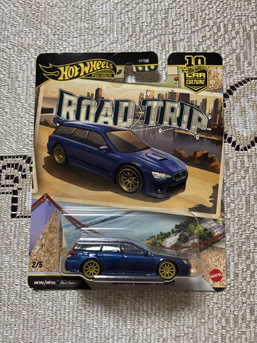 Hot Wheels Premium Road Trip - Subaru Legacy GT (BP)