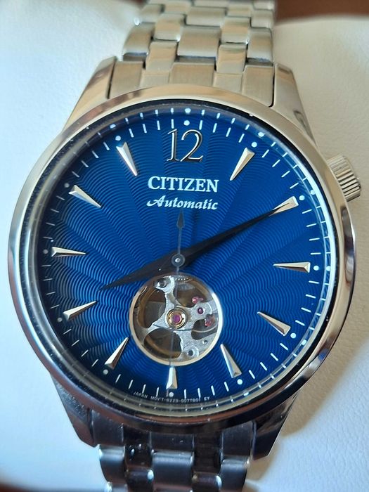 Zegarek męski Citizen Mechanical Classic Open Heart