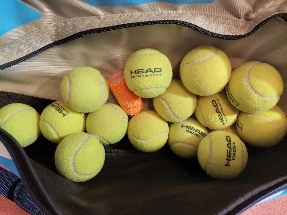 Raquete de Ténis de Competição Babolat + Bolsa Babolat + 15 bolas Head