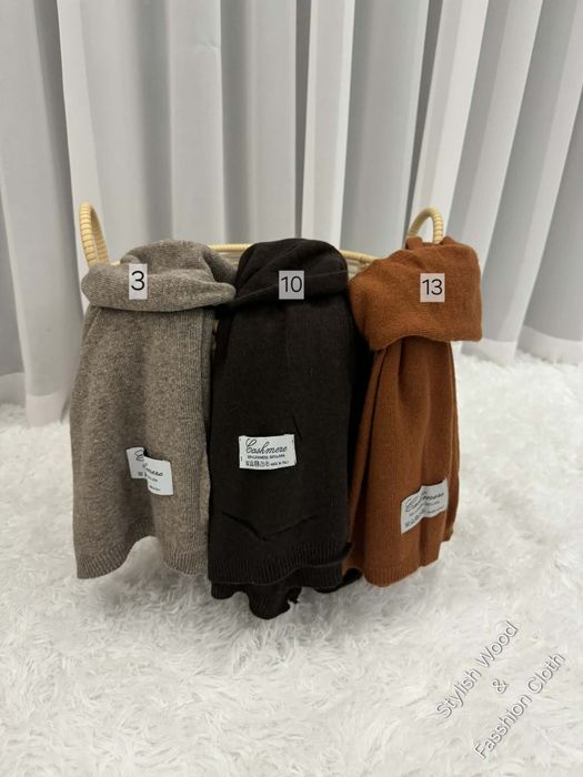 Premium ! Szal : 50 % kaszmir 50 % wełna